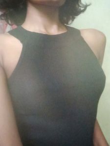 Black Crop Top