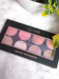 MARS Fantasy Face Palette with Blushes,Highlighter