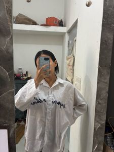 Oversized White Shirt