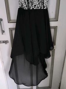 Elegant Black &amp; White Dress