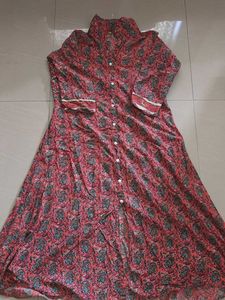 Beautiful Red Printed Kurta