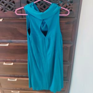 Very Beautiful Cowl neck Party dress Satin