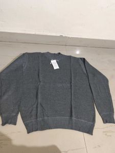 Classic Grey Knit Sweater