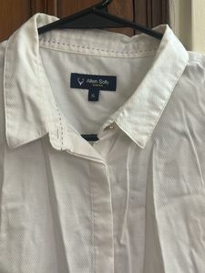 Classic White Button-Down Shirt