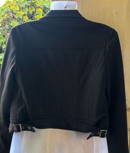 Chic Black Moto Jacket