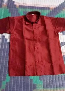 Men's Red Kurta Set