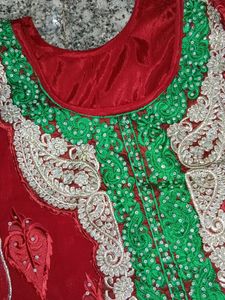 Embroidered Patiala suit