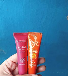 Swiss Beauty & Eva Lip Balms (2 pcs)