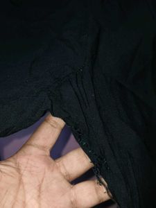 Nayra cut Black Kurta with pant set