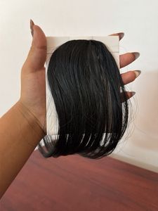 Black Clip-in Bangs Hair Extension