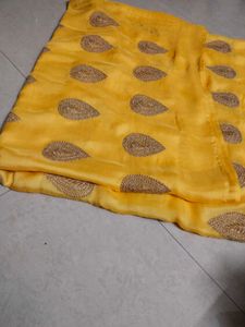 Yellow Dress Material