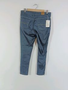 Navy Blue Skinny Fit Jeans (Women)
