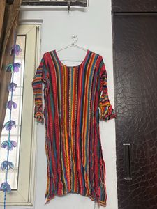 Striped Colorful Kurta