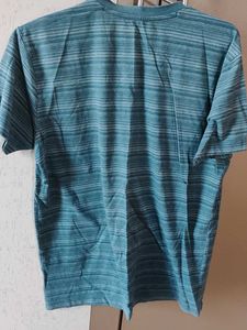 Striped V-Neck T-Shirt