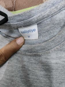 1+1 Boys t shirt and pants Babyoye sweat