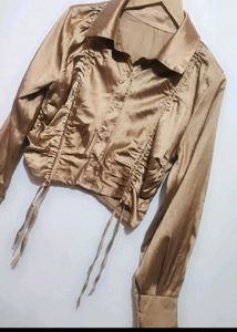 Tan Color Party Wear Top Girl &amp; Woman  34 Bust