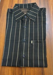 Jethalal Inspired Men's Checked Formal Shirt
