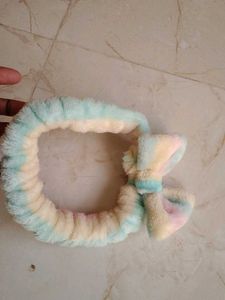 Fluffy Rainbow Headband