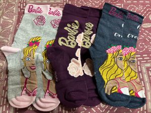 Barbie Socks - 3 Pairs