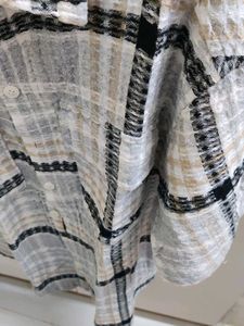 men's branded checkers shirt