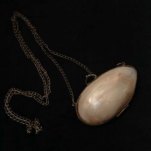 Rare Mother of pearl shell coin purse