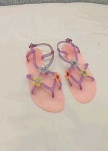 Cute Flower Jelly Sandals