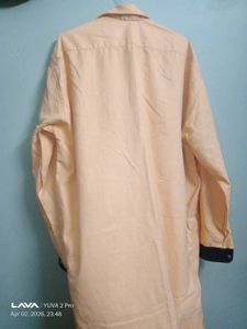 Men's Peach Kurta