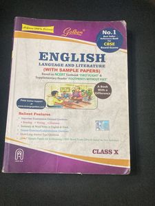 Class 10 English Language & Literature Book