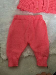 Baby Girl Knit Sweater &amp; Pants Set