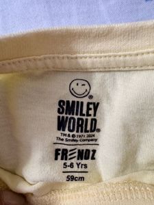 SmileyWorld Yellow Graphic T-Shirt