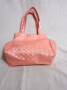 Women's Neon Baby Pink Small Handmade Girls Bag 👜