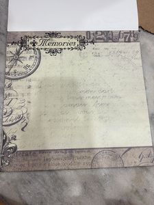 Vintage paper book (40 different  pages)