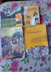 Class 8 NCERT Textbooks - Math & SSc
