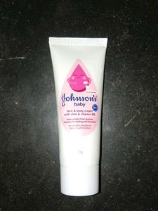 Johnsons baby cream