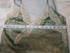 Lace Trimmed Camisole Slip