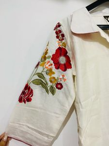 Embroidered Kurta Set with Pants