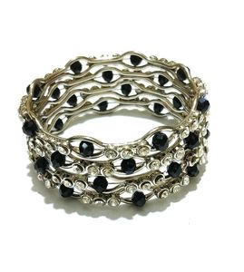 Set of 4 Embellished Bangles