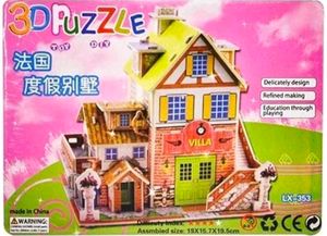 3D Puzzle Villa Model