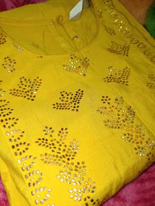 beautiful Yellow Kurta🤩