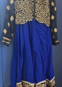 Embroidered Anarkali Kurta Set