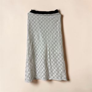 White Lace Ethnic Skirt