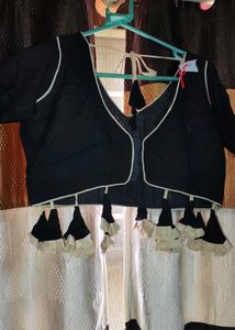 Stunning Black Traditional Chaniya Choli Set (Like
