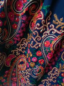 Embroidered Paisley Blouse