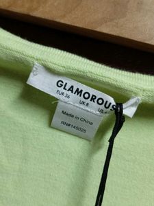Cute Light Green crop top
