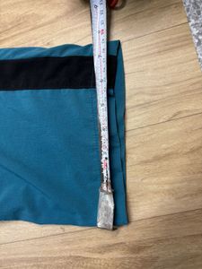 The North Face Teal &amp; Black Pants