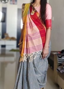 Beautiful Striped Cotton Saree