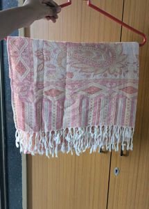 New Elegant Pink Paisley Dupatta