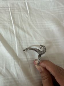 Peacock Design Navratri Ring
