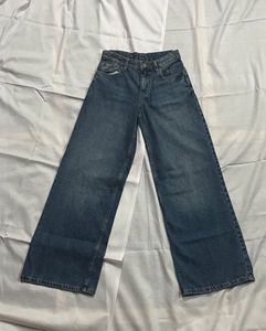 Wide Leg Denim Jeans size 28