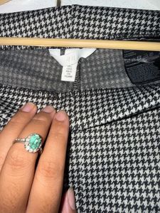 Women's Flared Plaid Pants